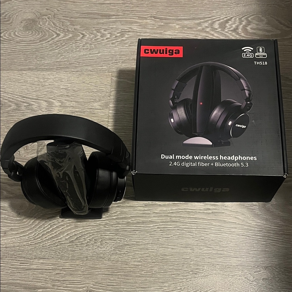 Cwuliga Dual Mode Wireless Headphones